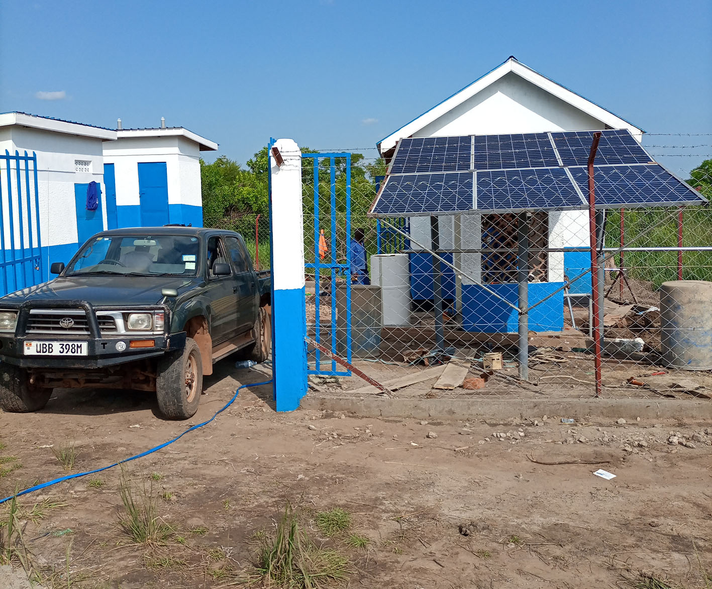 Supply and Installation of a Solar water pumping and treatment System